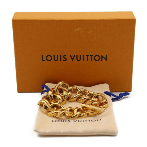 LOUIS VUITTON Brown Monogram Charm Bracelet - Picture 10 of 10